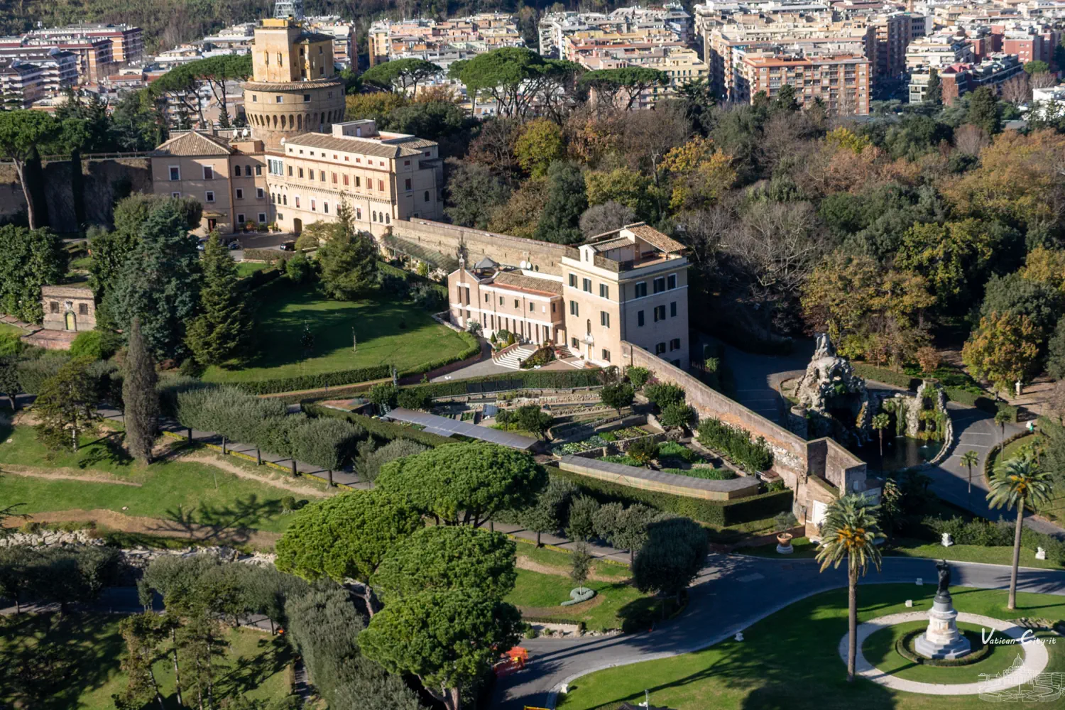 Vatikanische Gärten Mater Ecclesiae