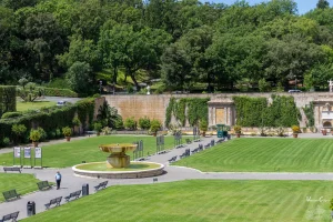 Vatikanische Gärten Quadratischer Garten